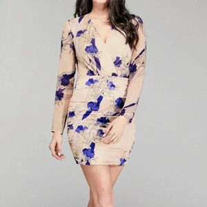 Marciano Los Angeles Swirl Floral Dress Sz: XS